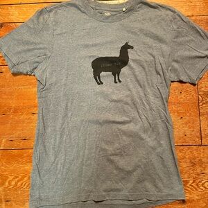 Prana Blue Graphic Men's T-Shirt